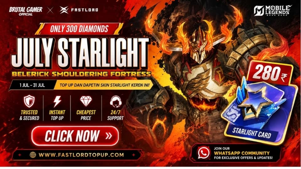 MLBB July 2026 Starlight Pass Belerick