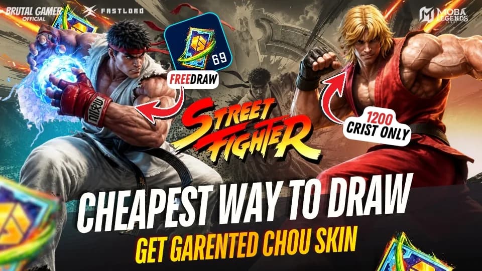 How to Get a Street Fighter Skin + Painted Outfit in MLBB with the Cheapest Method (2026 Guide)